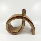 Ceramic sculpture vase • Roberto Rigon • Bertoncello • Italy • 60/70