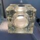 2 spotlights by Sciolari for Poliarte Murano glass vintage