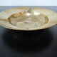 Large vintage brass ashtray