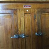Refrigeration cabinet in oak from the 50's