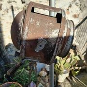 Cremer projector from the 1950s on wheels.