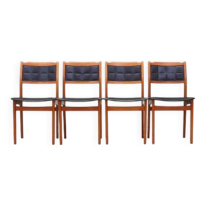ensemble de quatre chaises - danemark