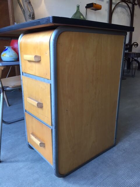 Bureau et sa chaise enfant vintage