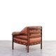 Mid-Century Oak & Leather Armchair by Arne Norell for Coja, 1960s.