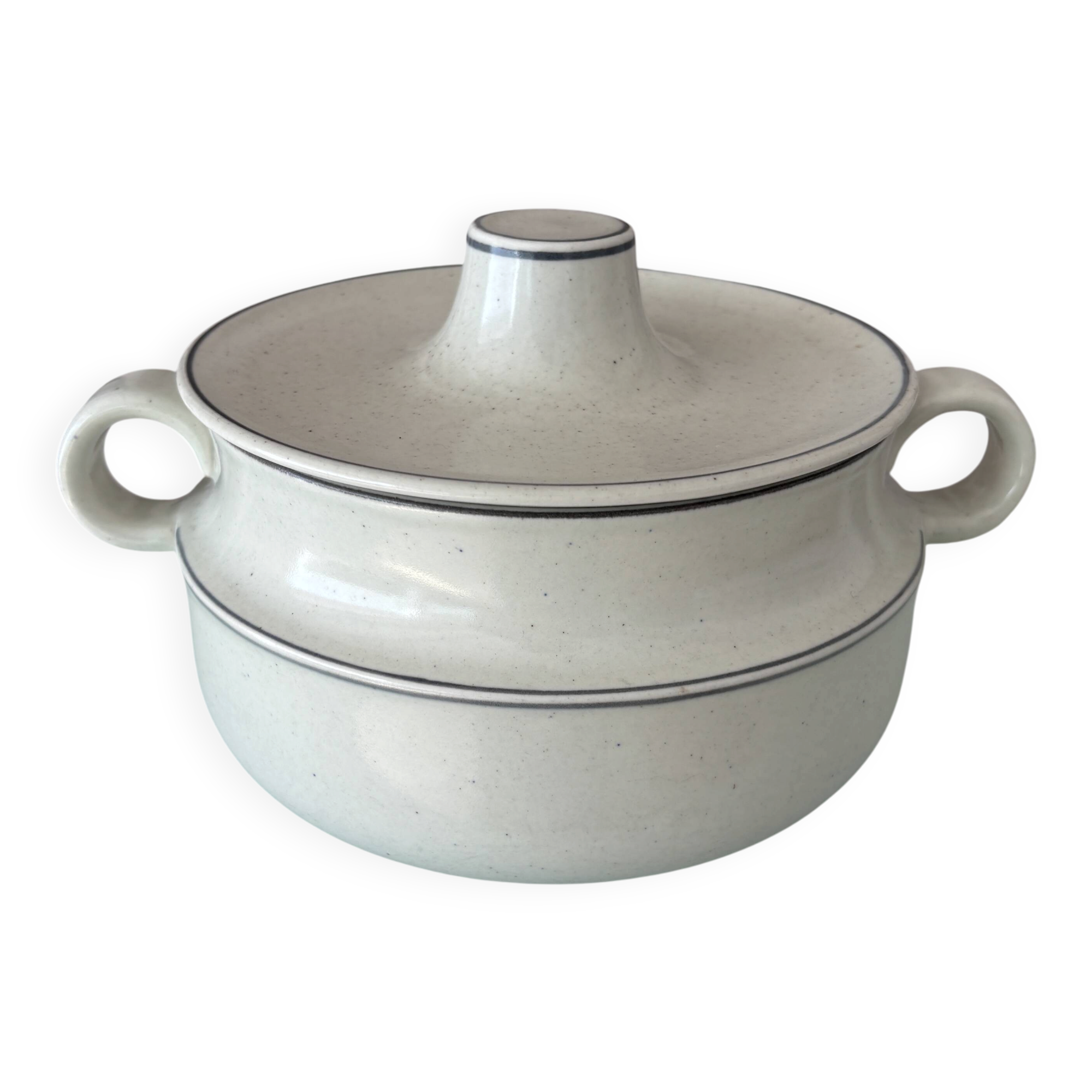 Vintage Scandinavian terrine BIRKA Sweden in glazed stoneware