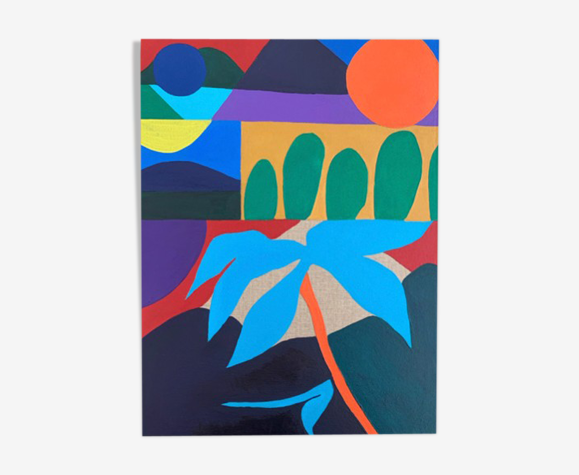 Changements saisonniers peinture originale
