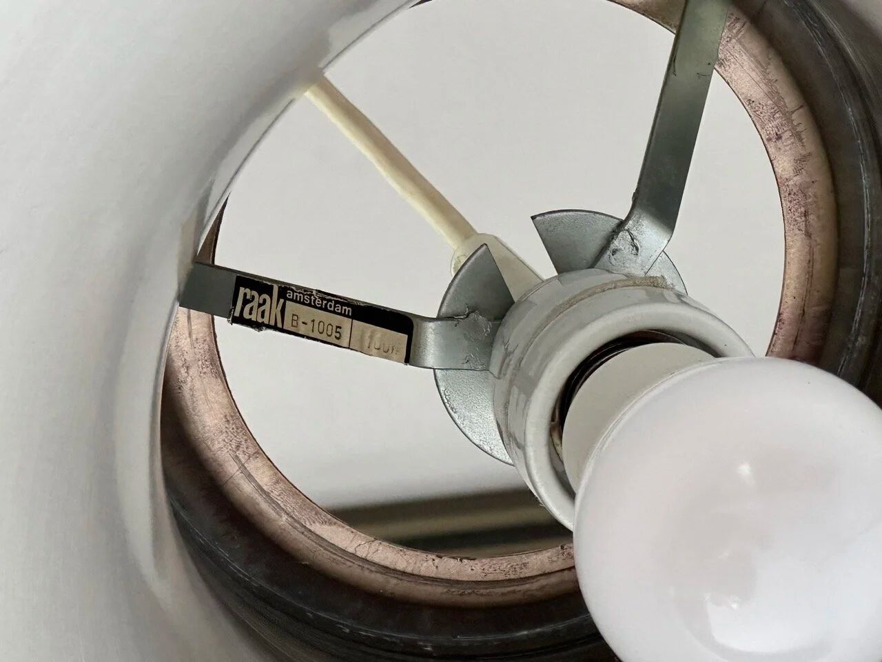 3 "Ascot" pendant lights by RAAK Amsterdam, 1960s