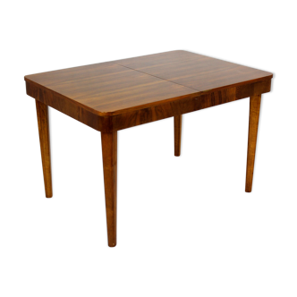 Extendable dining table by Jindrich Halabala for UP Zavody, 1950s