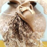 Decorative terracotta vase