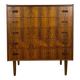 Danish rosewood chest of drawers from the 1960s – 5 drawers