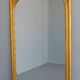Mirror Louis XVI gilded stucco XIX 133x216cm style