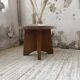 Constructivist gueridon 1950 mahogany