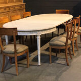 Table ronde patinée