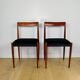 German Lübke vintage black chairs - 4 pieces - great set