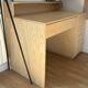 Ash wood desk