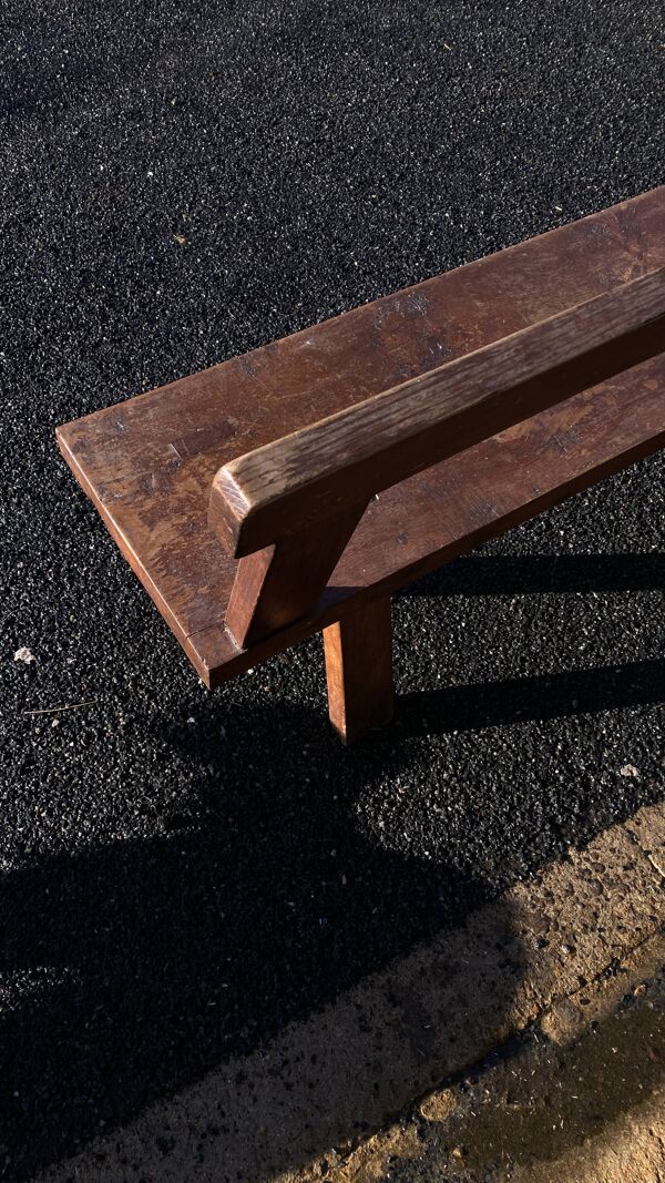 Banc bois ancien