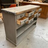 Factory cabinet with drawers