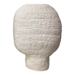 Vase en porcelaine blanche