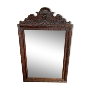 Miroir en chêne massif