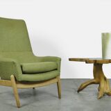 Fauteuil lounge vintage (PD30) par Ib Kofod Larsen pour Bovenkamp, 1960