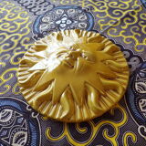 Glazed ceramic sun