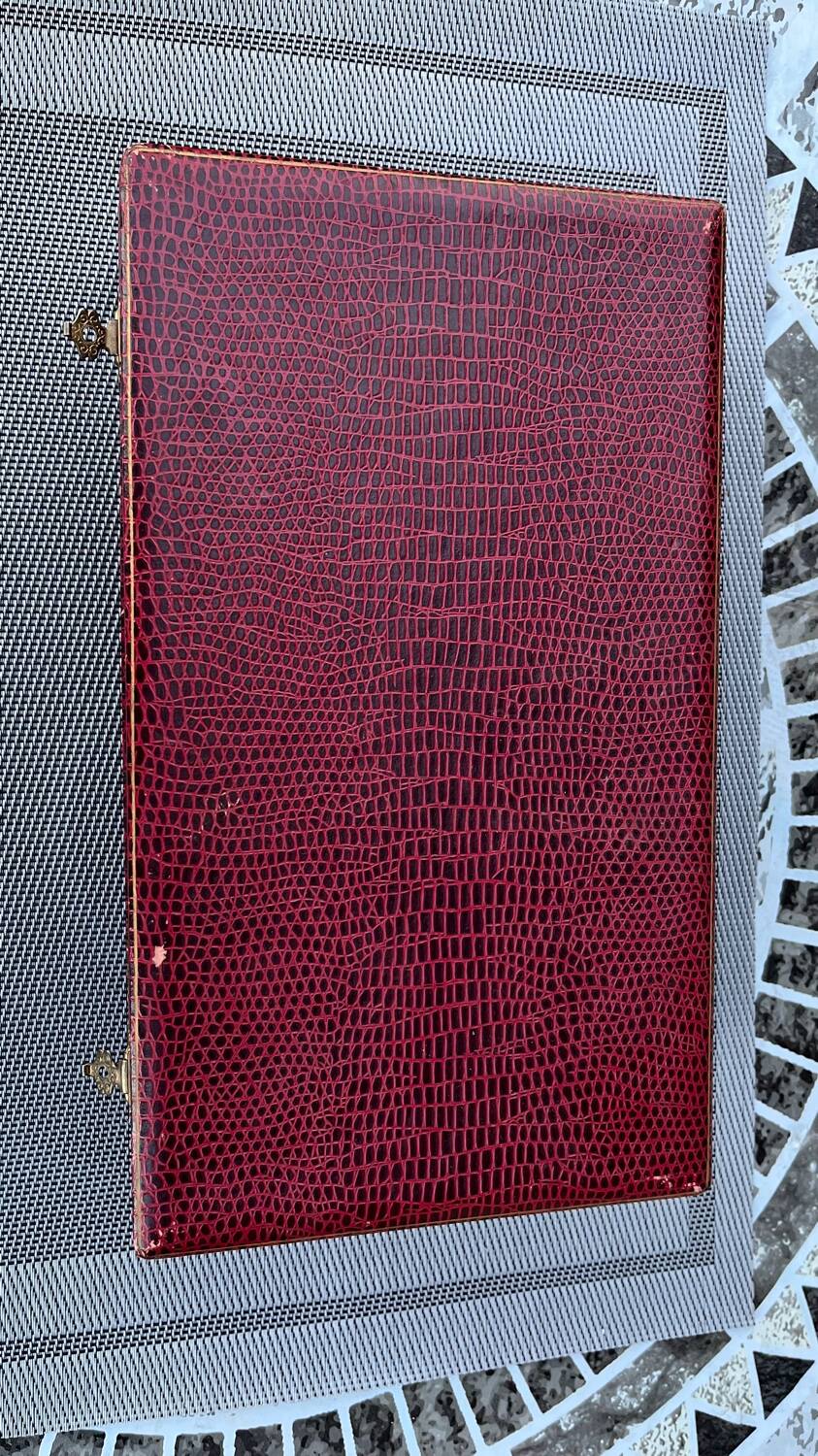 Box of 10 table knives and 10 cheese knives