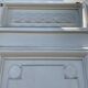 Double Art Deco closet door in patinated fir Xx century