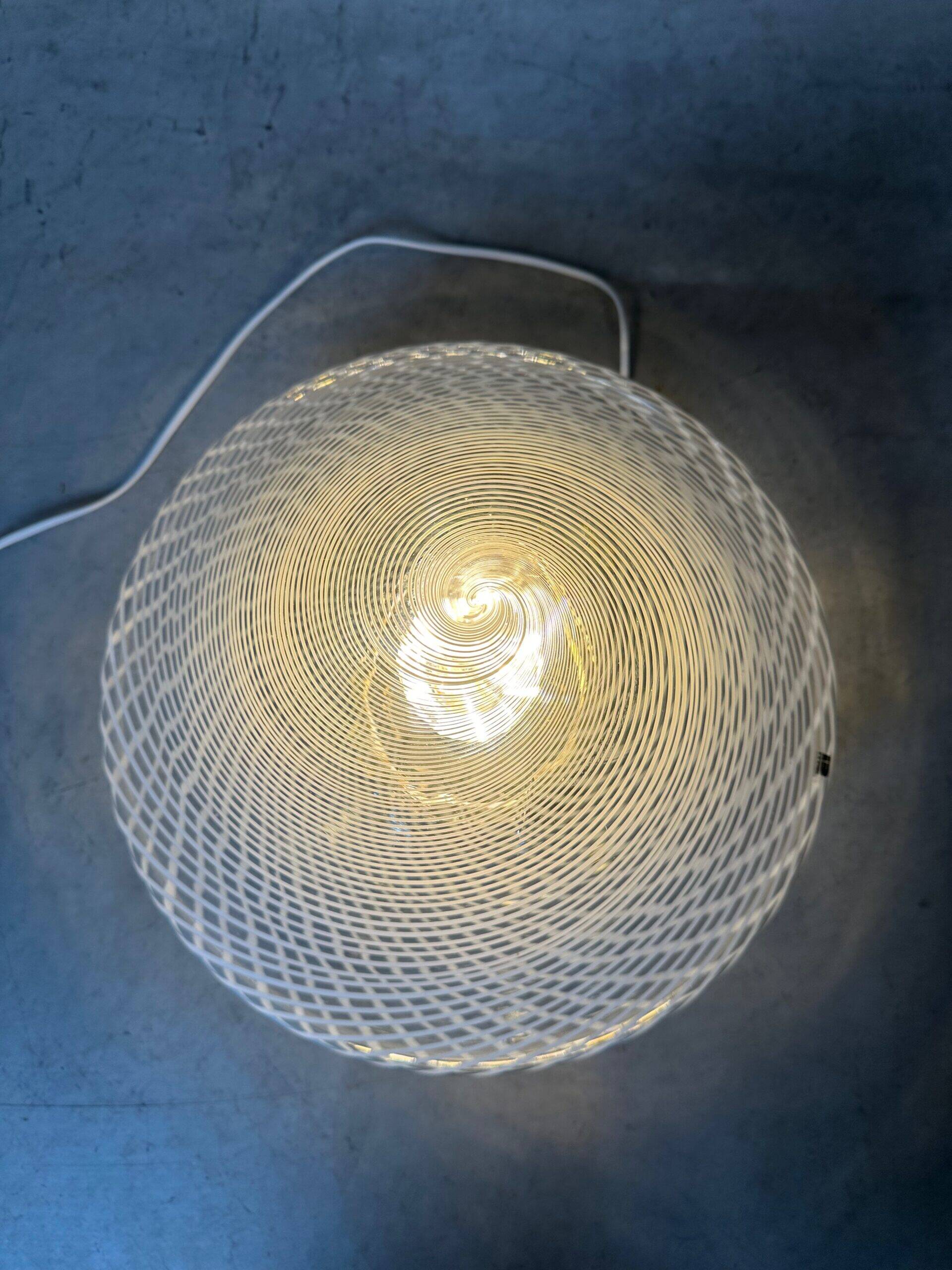 Vintage Murano swirl table lamp – Itre