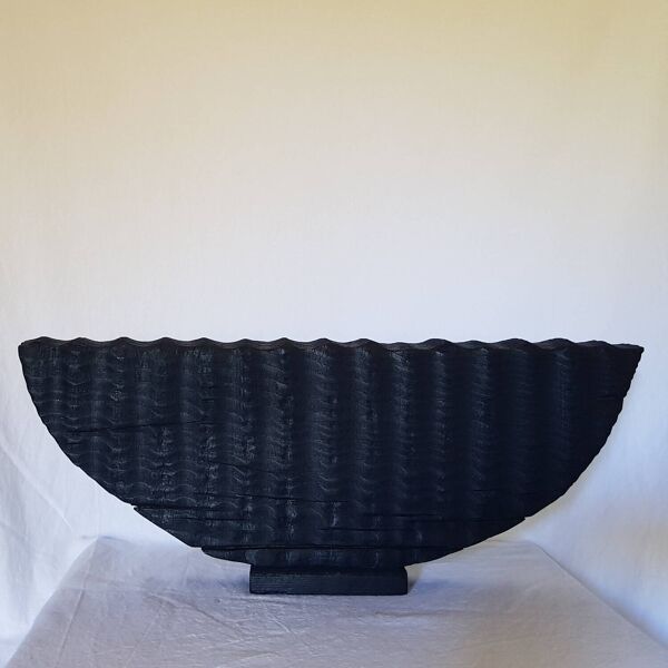 Sculpture en bois contemporaine