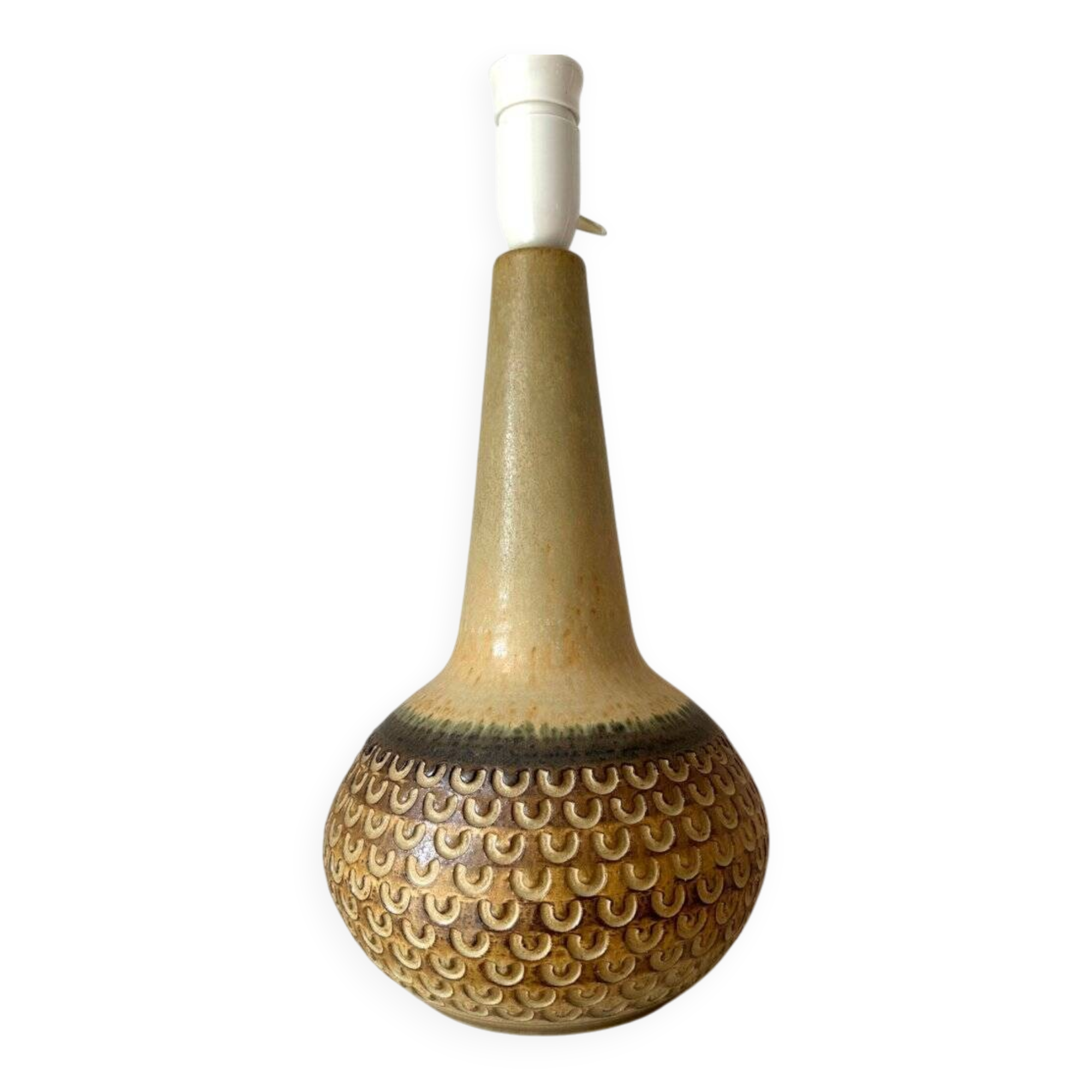 Table or floor lamp by Einar Johansen for Søholm Stentøj, Denmark, 1960s