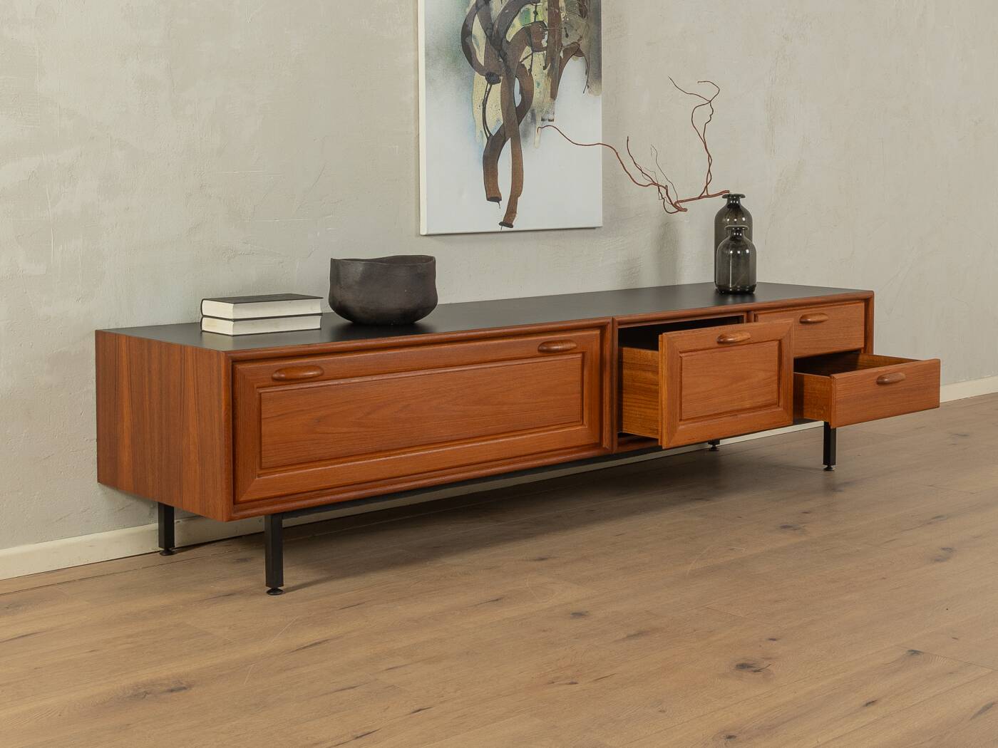 1960s Lowboard, Heinrich Riestenpatt