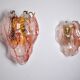 Pair of appliques Mazzega Murano, Italy, 1970
