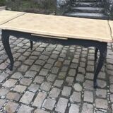 Old dining table with extensions