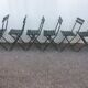 Garden folding chairs