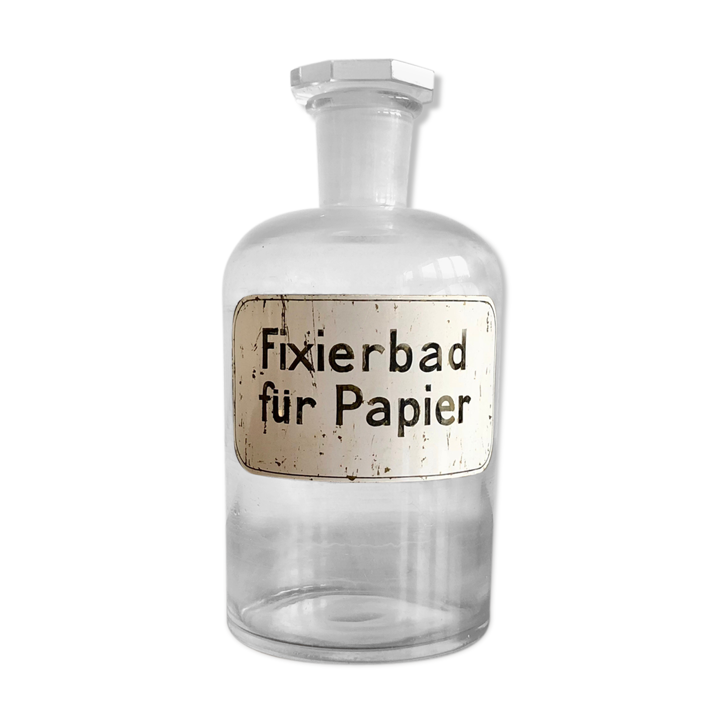 German printing bottle