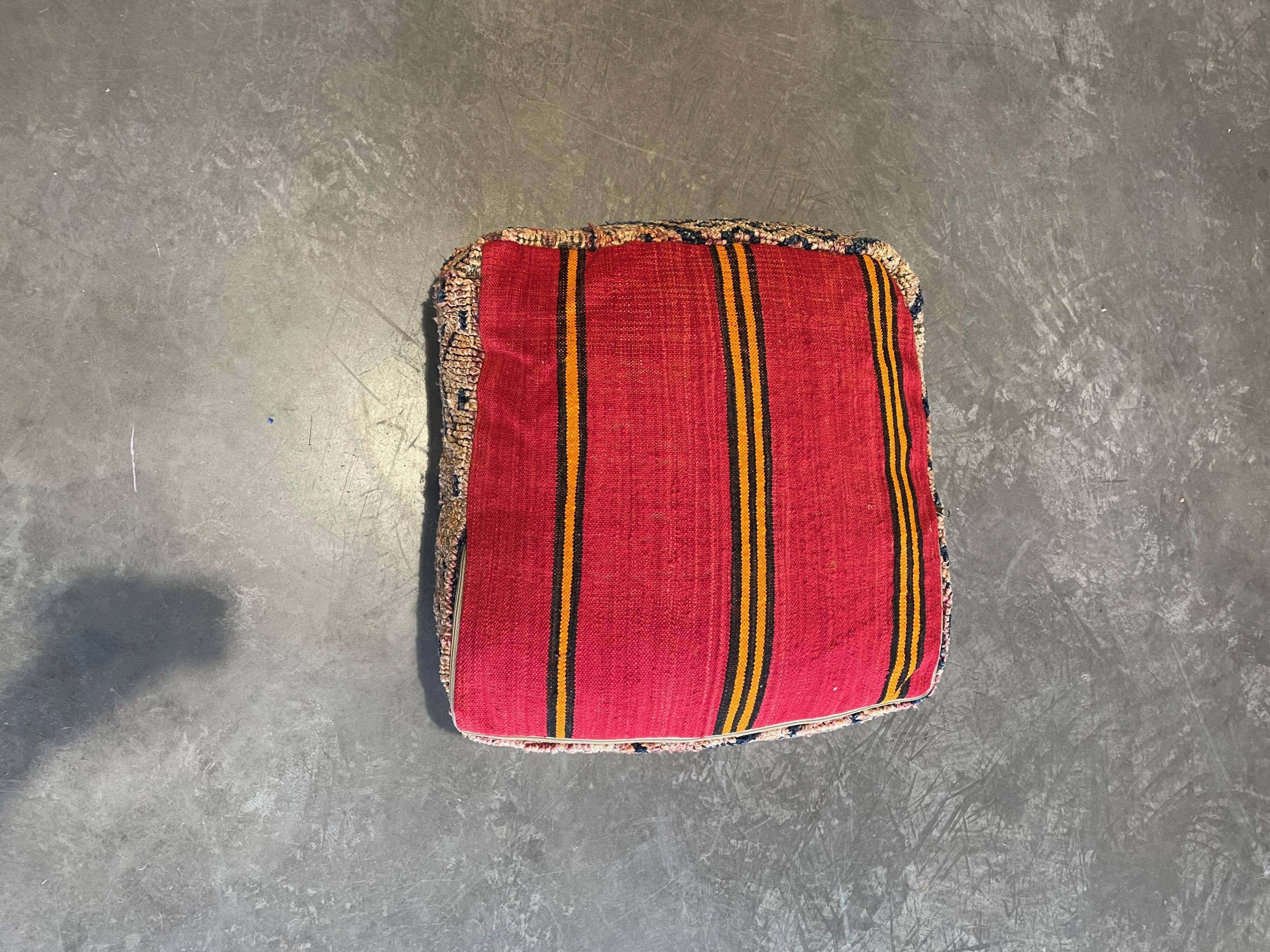 Moroccan pouf berbere of soil