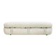 Tobia Scarpa Mid-Century Modern Bouclé Fabric "Soriana" Italian Sofa
