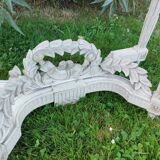 console en bois style louis xvi