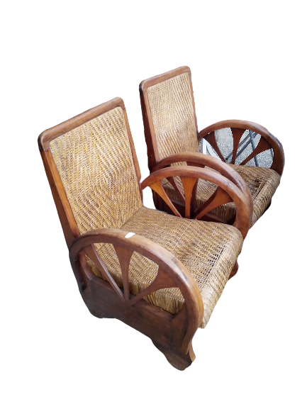 Heating chairs art deco year 30