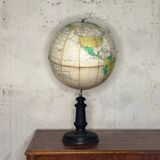 Globe on wooden stand, 20th century