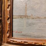 Pair of oils on panels by Henri Saint Clair, circa 1930.