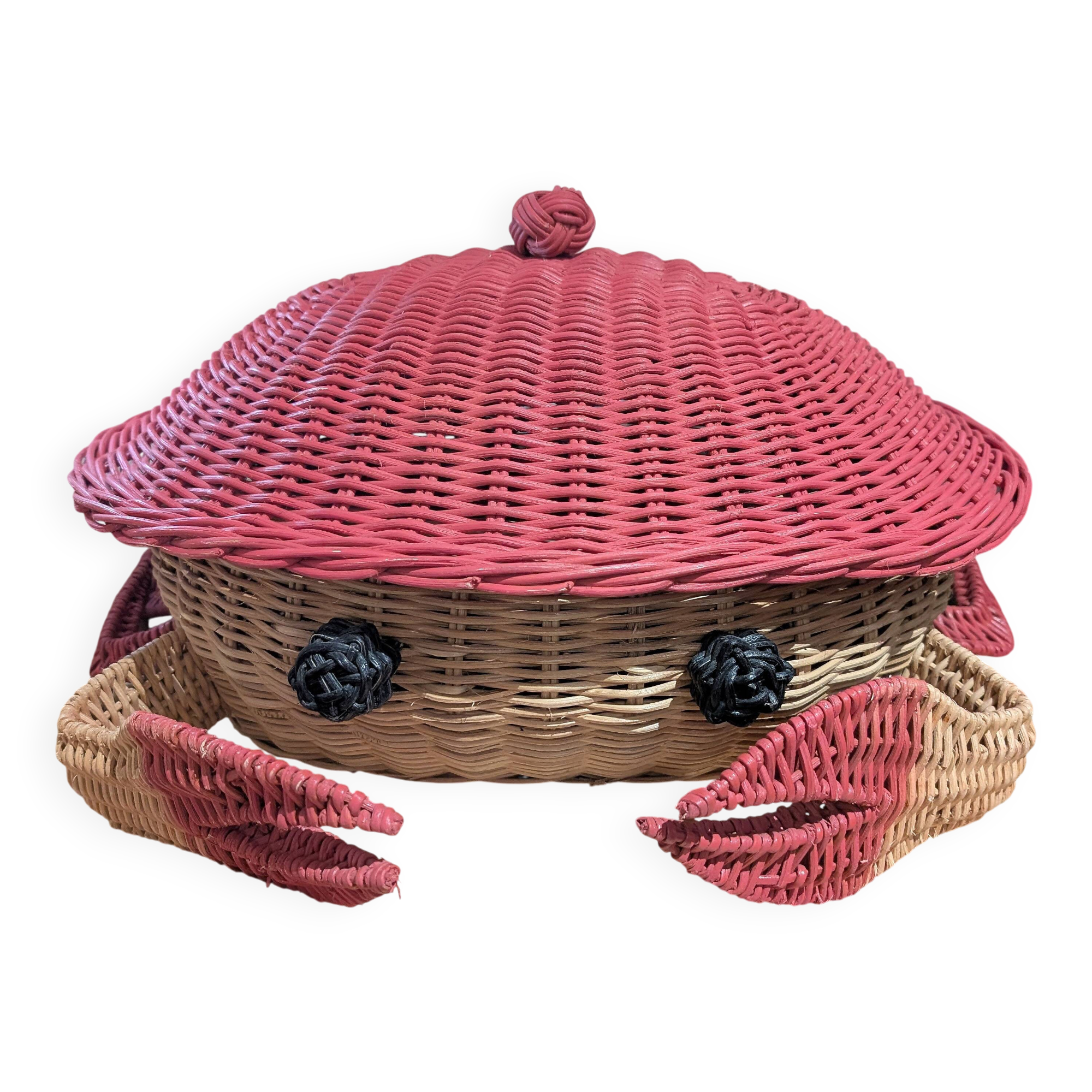 Grand Panier crabe en osier