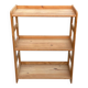 3-Tier Solid Wood Shelf