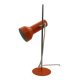 Lampe métal orange année 70