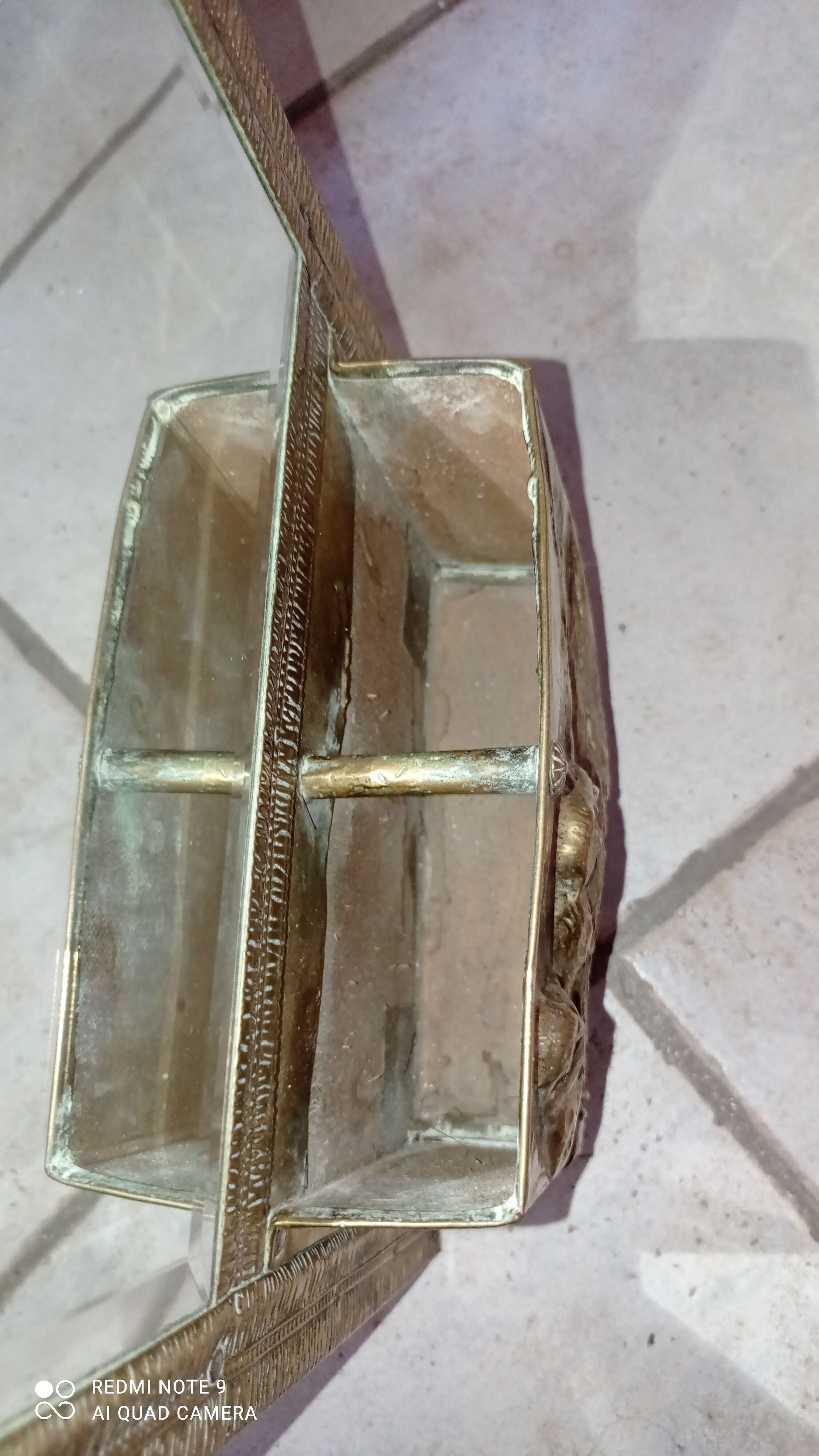 Animal decor mirror 25x35cm