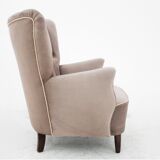 Fauteuil gris, Europe du Nord, années 1950