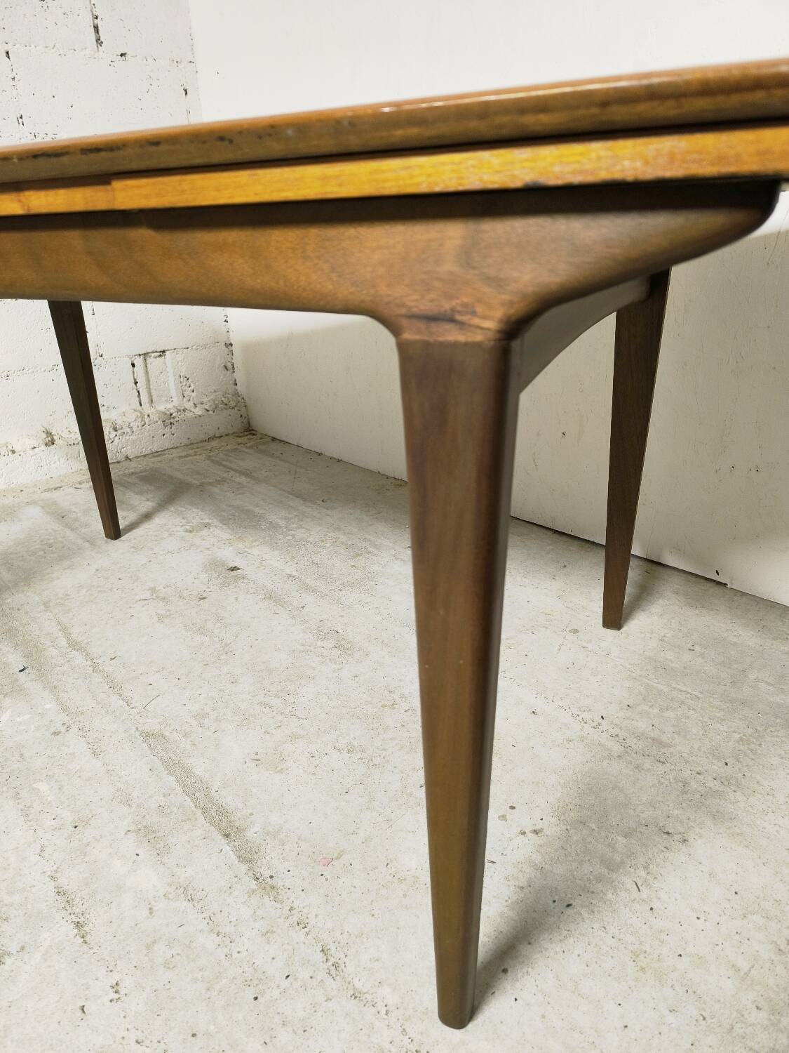 Scandinavian table style circa 1965