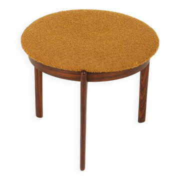 Stool or Footrest in Rosewood from Denmark, 1960s
