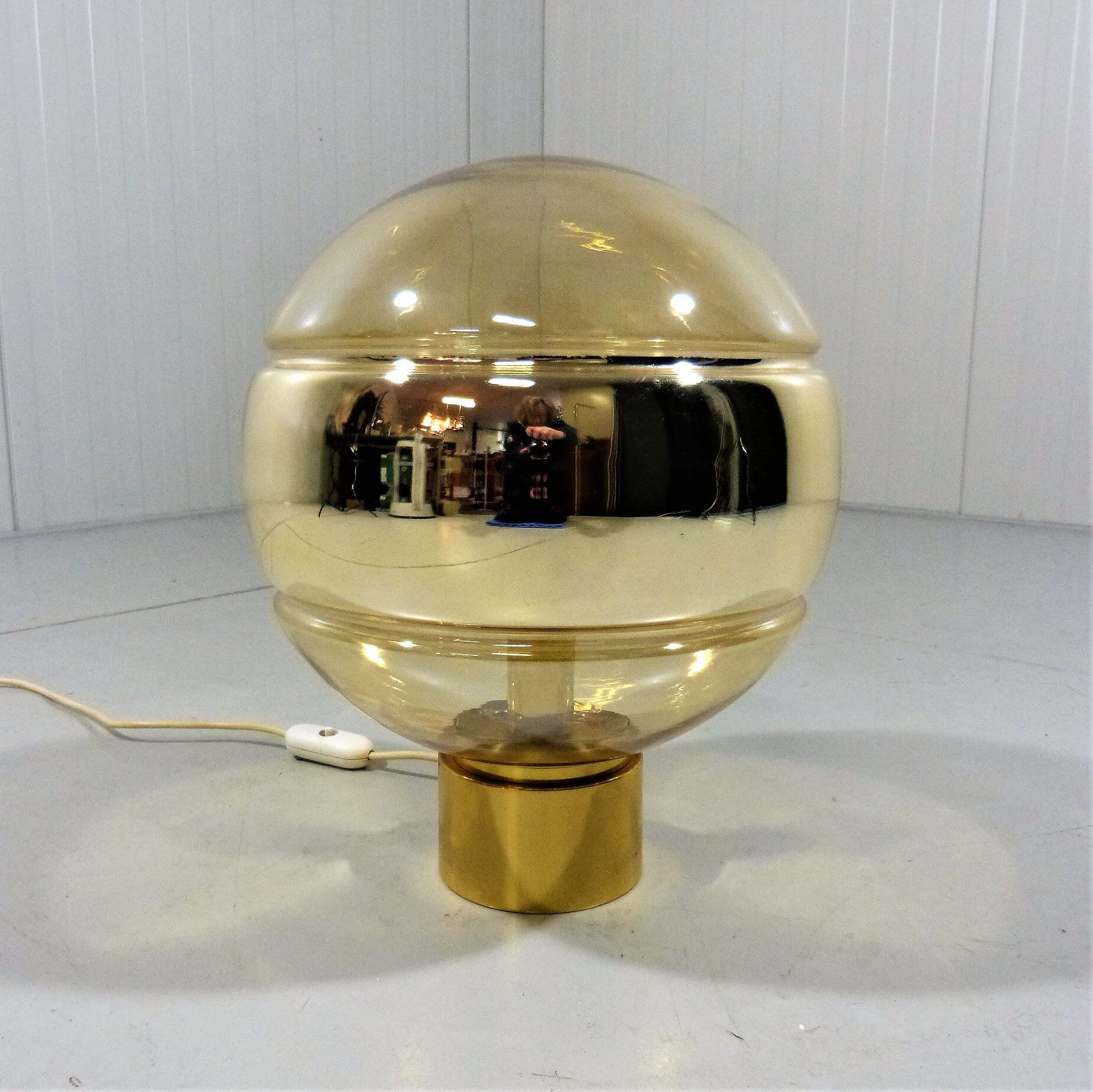 Peill & Putzler glass table lamp 1960’s