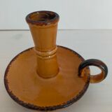Ceramic handheld candle holder Cellar rat 60s/70s